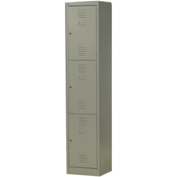 3 Compartmental Steel Lockers YMI 103